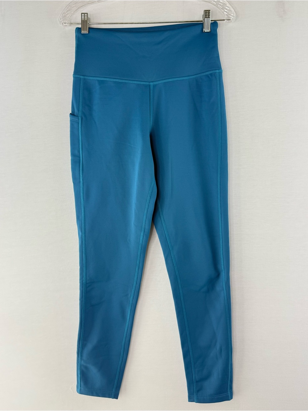 STOIC High-Waist Teal Active Workout Leggings